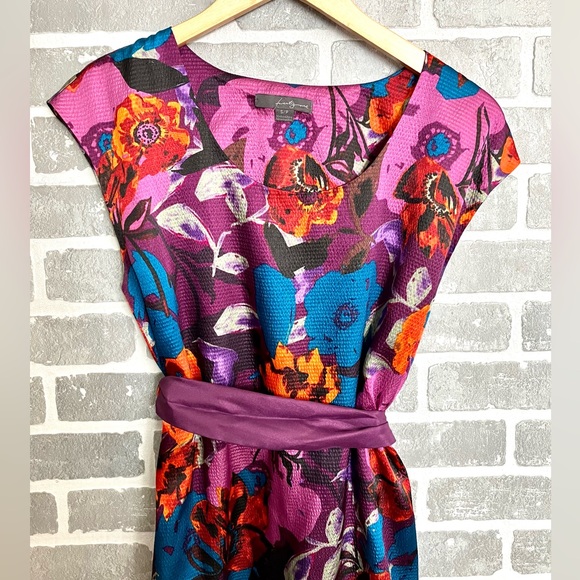 Forever 21 Silky Floral Dress - Picture 1 of 3